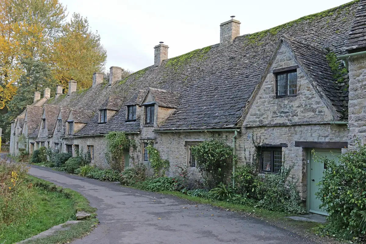 Arlington Row in autumn light