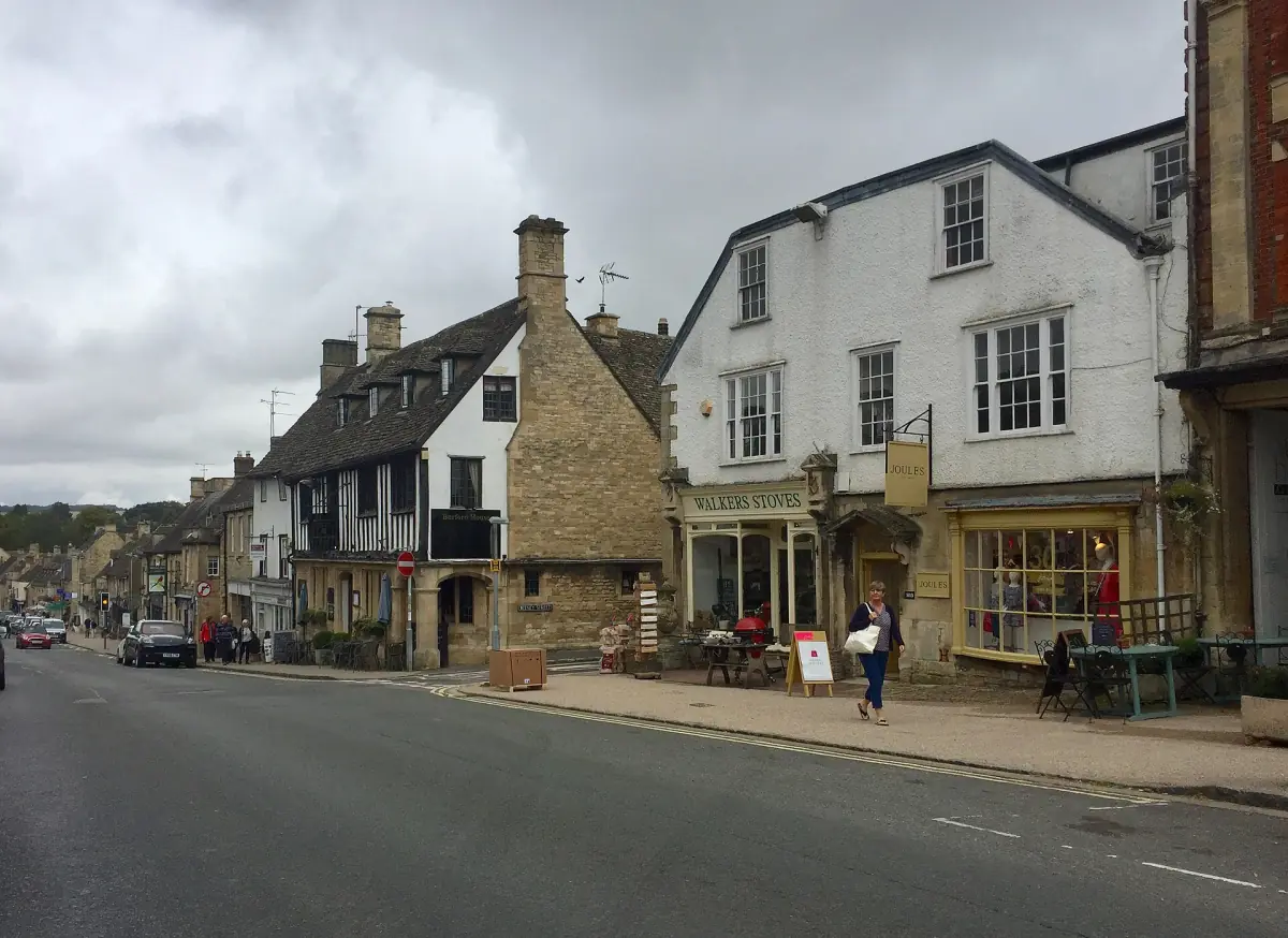 Shops on Burford High Street