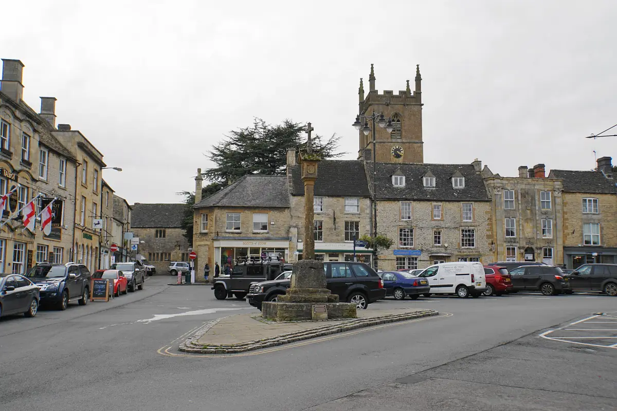 Der Marktplatz von Stow-on-the-Wold